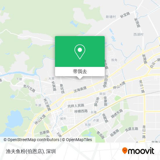 渔夫鱼粉(伯恩店)地图