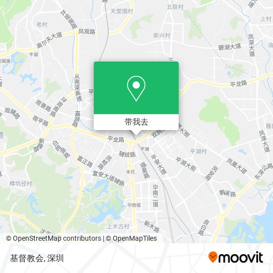 基督教会地图