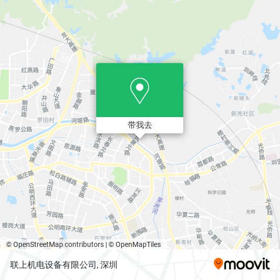 联上机电设备有限公司地图