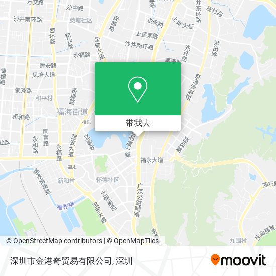 深圳市金港奇贸易有限公司地图