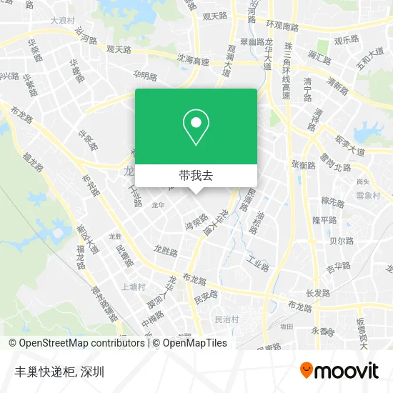 丰巢快递柜地图