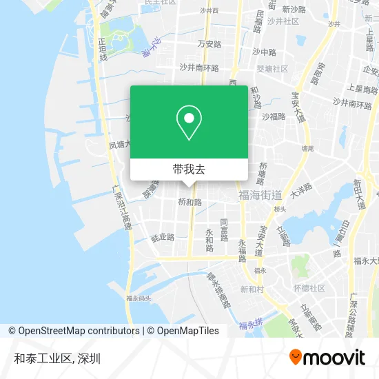 和泰工业区地图