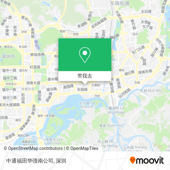 中通福田华强南公司地图