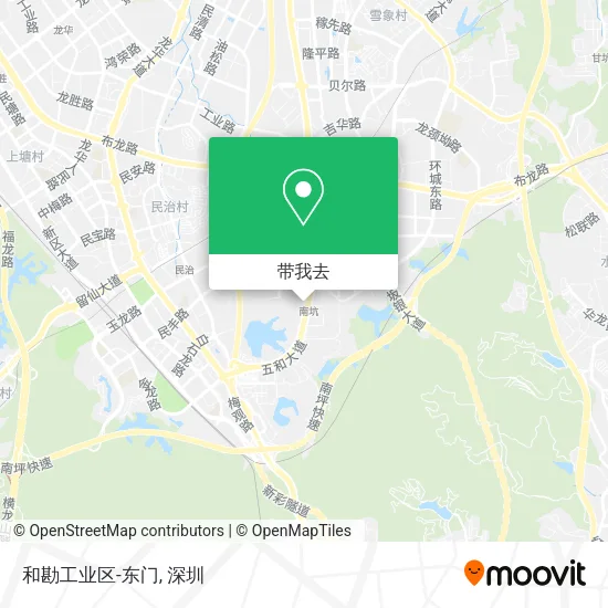 和勘工业区-东门地图