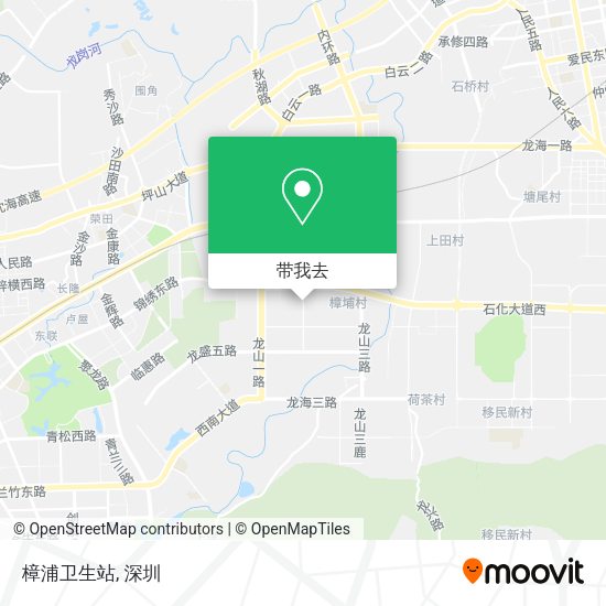 樟浦卫生站地图