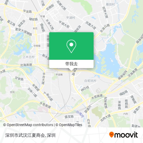 深圳市武汉江夏商会地图