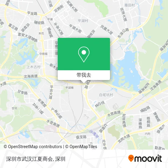 深圳市武汉江夏商会地图