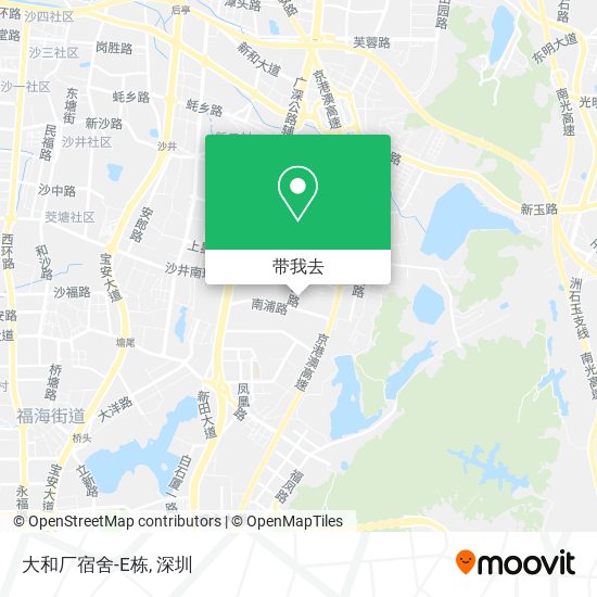 大和厂宿舍-E栋地图