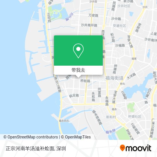 正宗河南羊汤滋补烩面地图