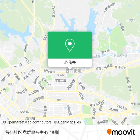 留仙社区党群服务中心地图
