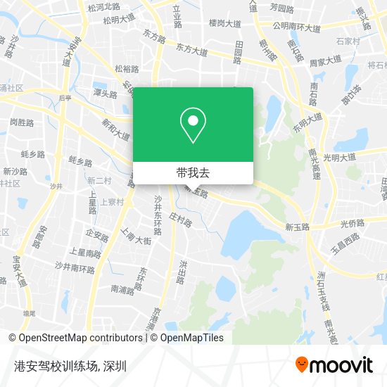 港安驾校训练场地图