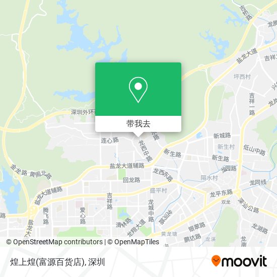 煌上煌(富源百货店)地图