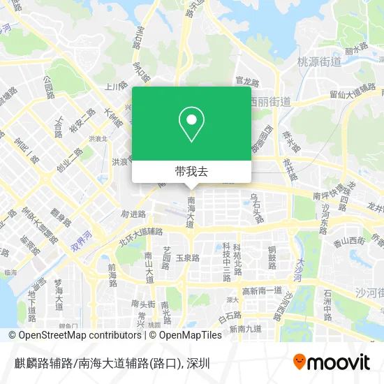 麒麟路辅路/南海大道辅路(路口)地图