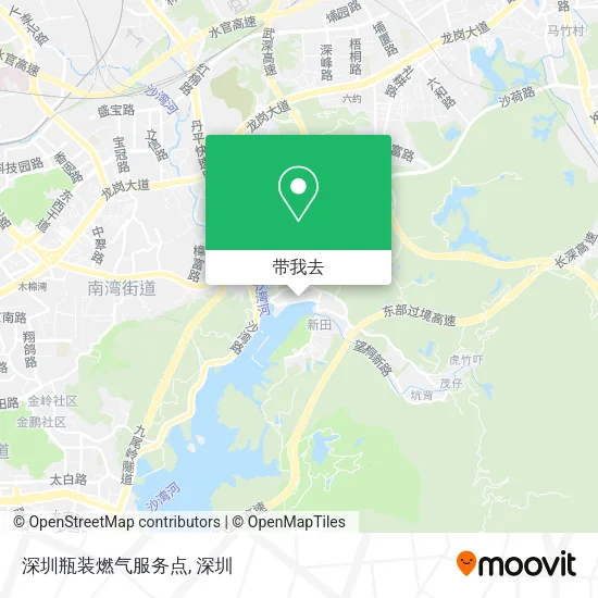 深圳瓶装燃气服务点地图