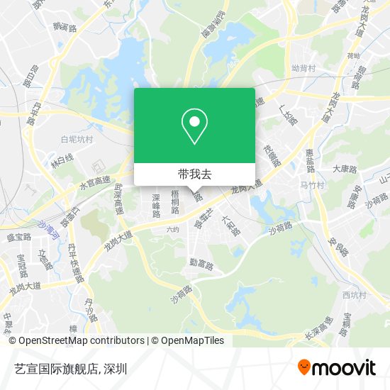 艺宣国际旗舰店地图