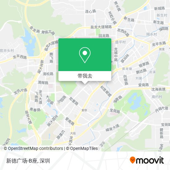 新德广场-B座地图
