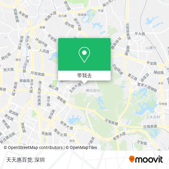 天天惠百货地图