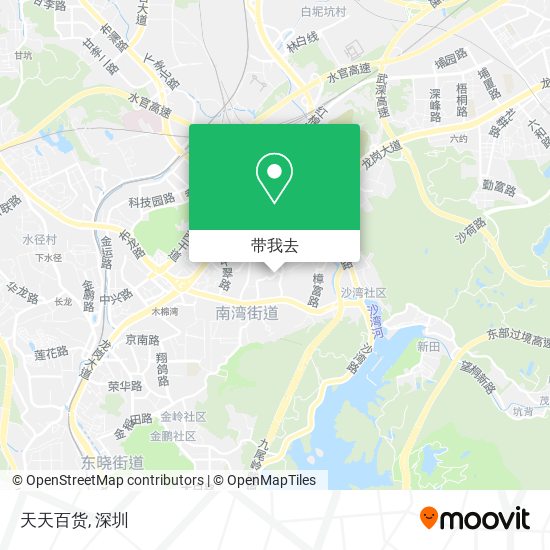 天天百货地图