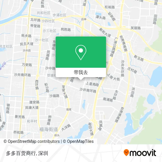 多多百货商行地图