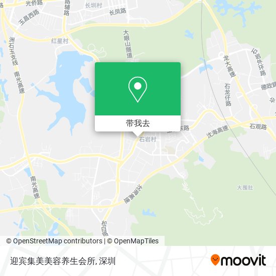 迎宾集美美容养生会所地图