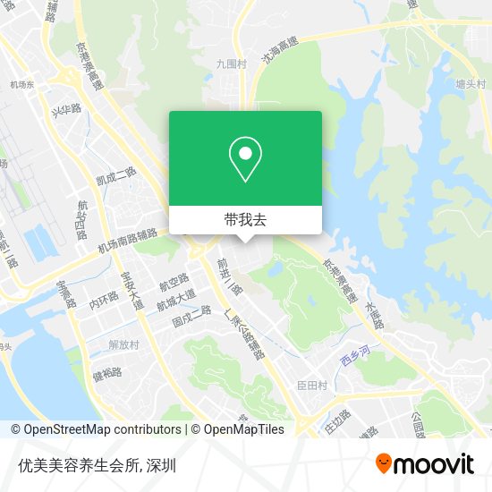 优美美容养生会所地图