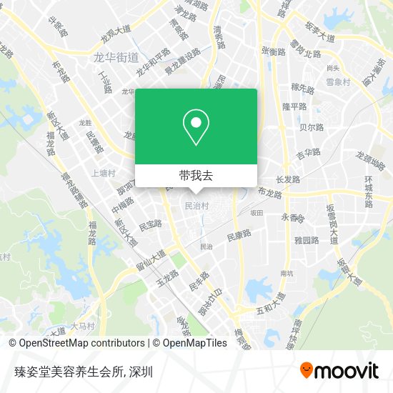 臻姿堂美容养生会所地图