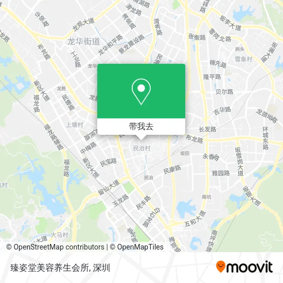 臻姿堂美容养生会所地图