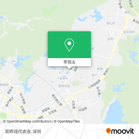 双晖现代农业地图