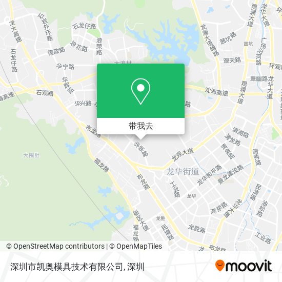 深圳市凯奥模具技术有限公司地图