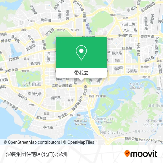 深装集团住宅区(北门)地图