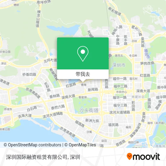 深圳国际融资租赁有限公司地图