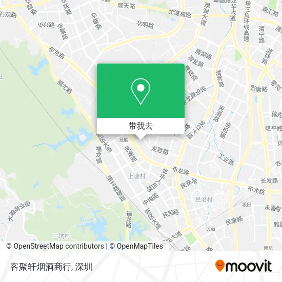 客聚轩烟酒商行地图