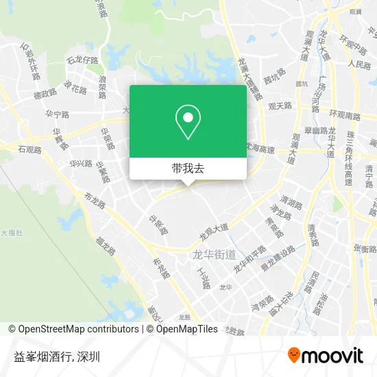 益峯烟酒行地图