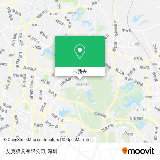 艾克模具有限公司地图