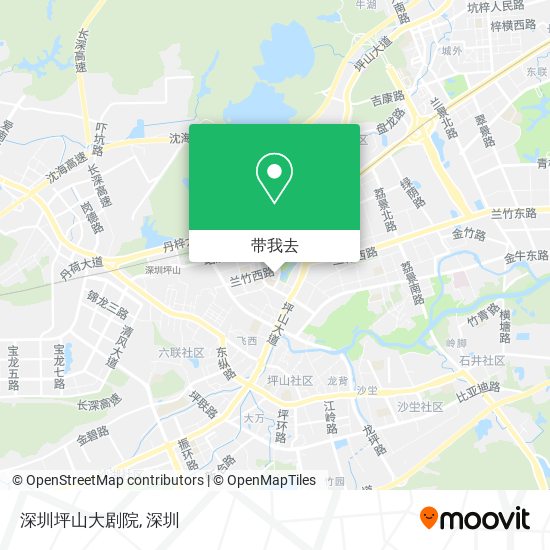 深圳坪山大剧院地图