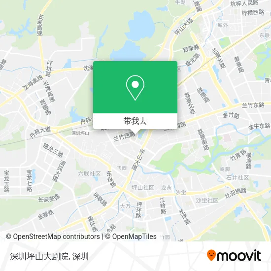 深圳坪山大剧院地图