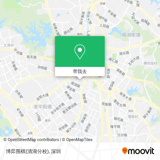 博弈围棋(清湖分校)地图