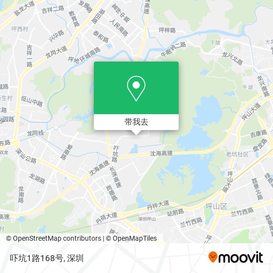 吓坑1路168号地图