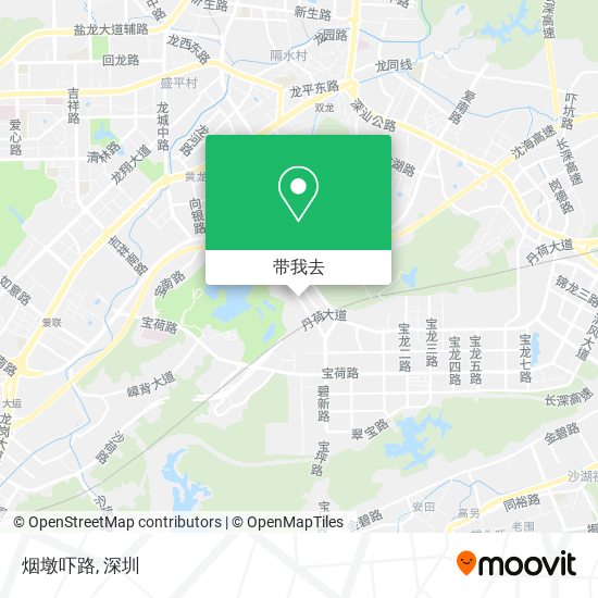 烟墩吓路地图