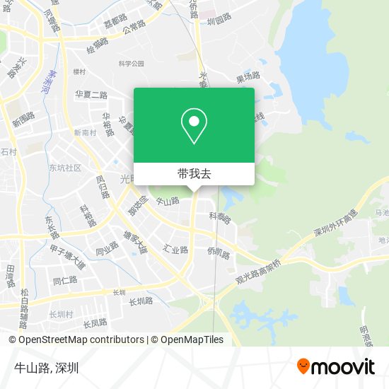牛山路地图