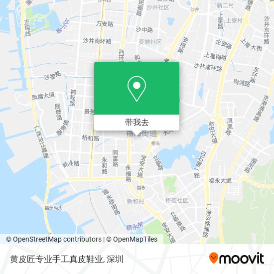 黄皮匠专业手工真皮鞋业地图