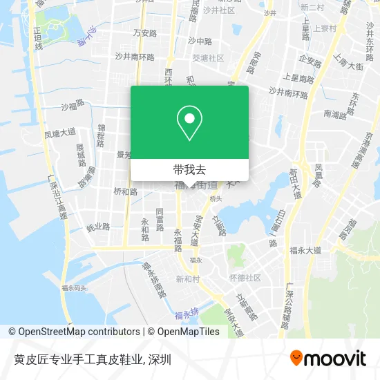 黄皮匠专业手工真皮鞋业地图