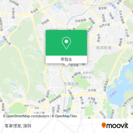 客家理发地图