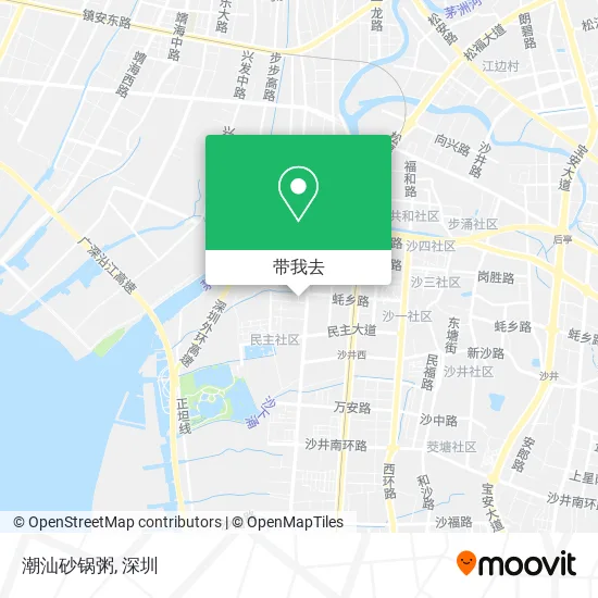 潮汕砂锅粥地图