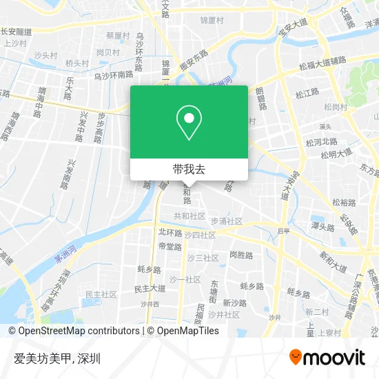 爱美坊美甲地图
