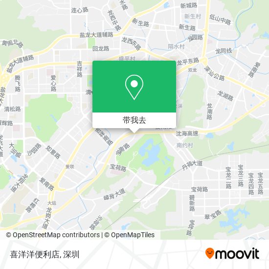 喜洋洋便利店地图