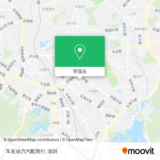 车友动力汽配商行地图