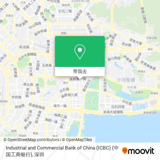 Industrial and Commercial Bank of China (ICBC) (中国工商银行)地图