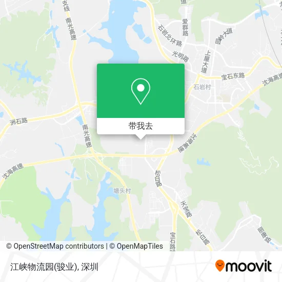 江峡物流园(骏业)地图