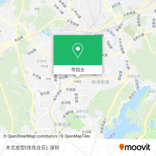木北造型(佳兆业店)地图